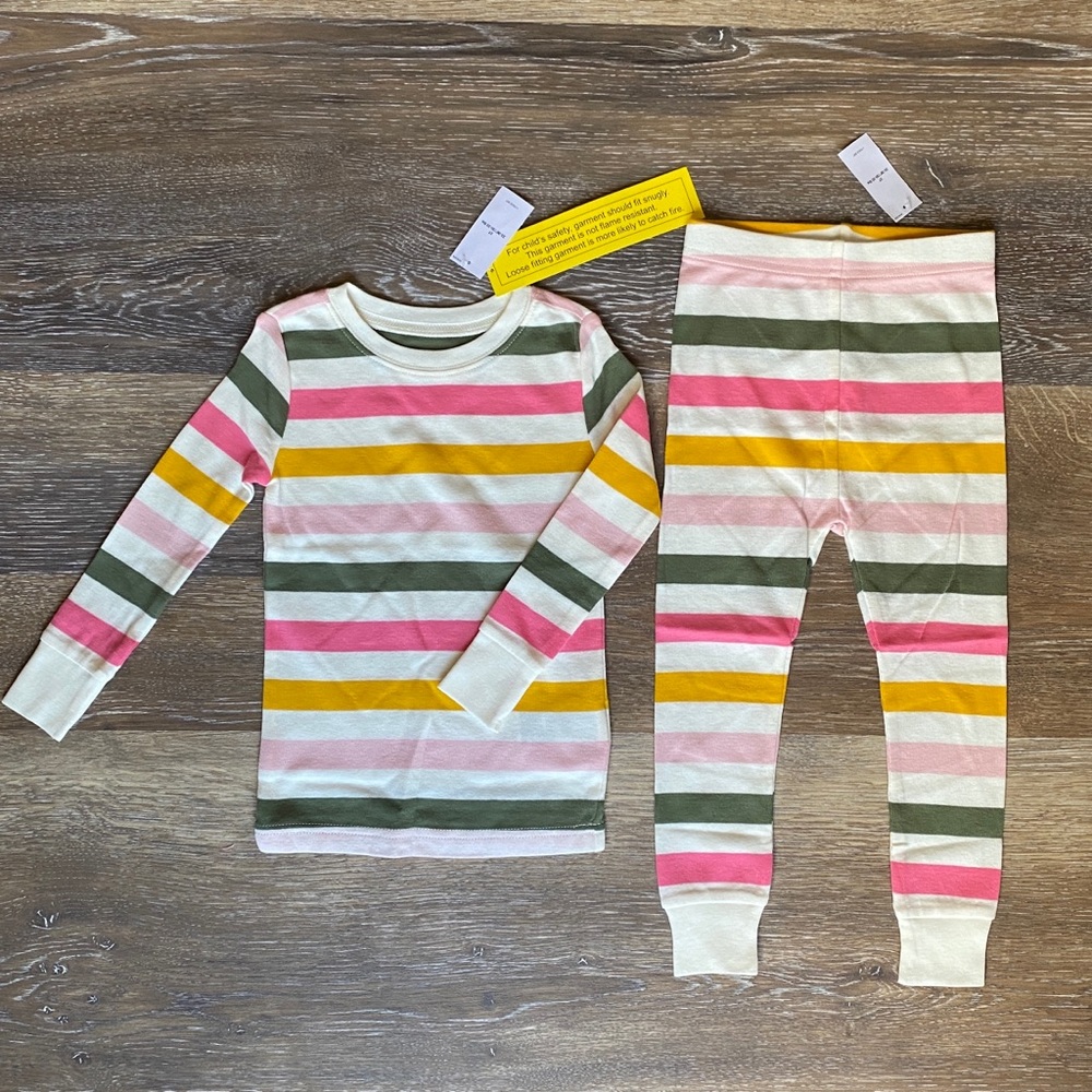 Old Navy Printed Pajama Long Sleeve Set Toddler 2T